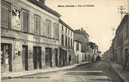 BLAYE (Gironde ) Rue De L'Hopital Réparation De Chaussures En Tous Genres RV - Blaye