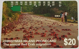 Christmas Island $20 The Annual Red Crab Migration - Christmas Island