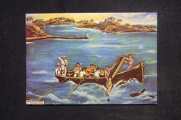 BAGNES - Carte Postale -Cayenne - Mouillage D'un Forçat Aux Îles Du Salut - L 122299 - Bagne & Bagnards