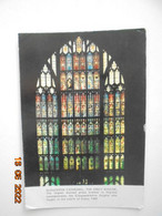 Gloucester Cathedral. The Crecy Window. R422 PM 1968 - Gloucester