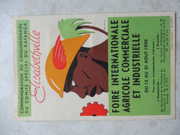 Cpa Congo Elisabethville Comité Katanga Foire Agricole 1950 Parfait Etat - Congo Belga - Otros