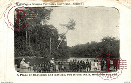 A PLACE OF BAPTISMS AND BATTLES FIU RIVER MALA SOLOMON ISLANDS !!! SEE CORNERS !!! - Salomon