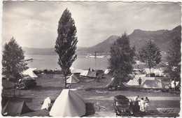 Suisse / F.S.C.C. Les Horizons Bleus Villeneuve / Années 50 / Camping - Voitures - Villeneuve