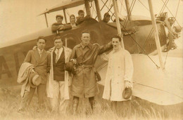 Bordeaux * Carte Photo Aviation * Aviateur Et Avion * Aérodrome * Photographe Henri FRONTON - Bordeaux