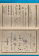 DÉPLIANT    GRAND  GALA   DE  MUSIC  -HALL    MARDI  18 AVRIL  1950   CORBEIL - Programs