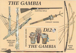 GAMBIA Block 31,unused,music - Gambia (1965-...)