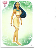 Disney Princesses Topps ** Pocahontas  **  Carte Non Autocollantes - Disney