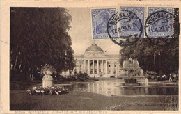 CPA Wiesbaden - Kurhaus Mit Blumengarten - Wiesbaden