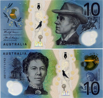 AUSTRALIA       10 Dollars       P-63       (20)17       UNC - 2005-... (polymer Notes)