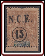 Nouvelle Calédonie 1892-1902 - N° 56 (YT) N° 50 (AM) Oblitéré. - Oblitérés