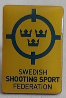 SWEDEN Swedish Shooting Archery  Federation Association Union  PIN A7/2 - Tiro Al Arco
