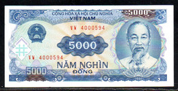 659-Vietnam 5000 Dong 1991 VW400 - Viêt-Nam