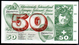 659-Suisse 50fr 1965 - 210 Neuf/unc - Suisse