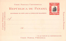 PANAMA - CARTE POSTALE 2 CENTESIMOS (1907) Unc / ZL242 - Panama