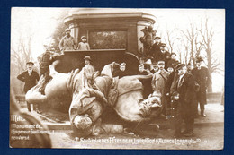 57. Metz. Souvenir Des Fêtes De La Libération D'Alsace-Lorraine. Monument De L'empereur Guillaume I Renversé. 1919 - Metz