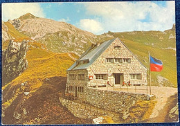 Liechtenstein 1978: 635 Pfälzerhütte Bettlerjoch Zu 635 Bild-PK Mit Cachet PFÄLZERHÜTTE 2111 M Des Alben-Vereins (LAV) - Briefe U. Dokumente