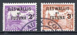 WALLIS Et FUTUNA <  TAXE N° 9 Et 10 Ø 2 Valeurs Oblitérés - Used Stamp Ø - Timbres-taxe