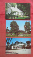 Lot Of 3 Cards' La Grande Inn Babylon-Milleridge Inn Jericoh - Whaling Museum ILong Island  New York    .  Ref 5634 - Long Island