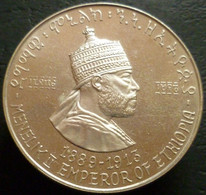 Etiopia - 5 Dollars 1971-2 F-NI - Imperatore Menelik II - KM# 50 - Somalie