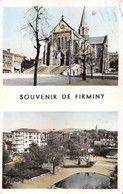 [42] Souvenir De Firminy - La Place Du Breui Et Le Jardin Public Cpsm 1969 ( ͡◕ . ͡◕) ♣ - Firminy