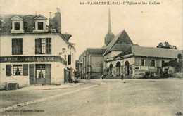 Varades * Hôtel De France , Les Halles Et L'église - Varades