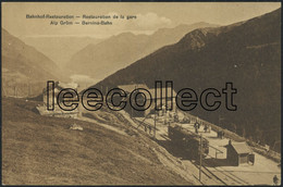 Suisse - GR Alp Grüm - Bahnhof - Bernina Bahn BB - RhB - Poschiavo - Poschiavo