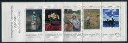 FINLAND 1987 Centenary Of Ataneum Art Museum Booklet MNH / **.  Michel 1023-27 - Nuevos