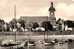 Piriac Sur Mer * L'église Du Village , Prise Du Port * Bateaux - Piriac Sur Mer