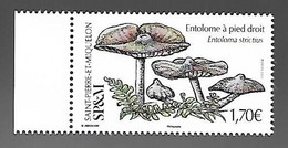 SP & M 2022 -Yv N° 1287 ** -  Entolome à Pied Droit - Unused Stamps