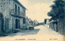 La Plaine Sur Mer * Le Cormier * La Grande Rue * Automobile Voiture Ancienne - La-Plaine-sur-Mer