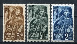 Sahara 1952. Edifil 94-96 ** MNH. - Spanish Sahara