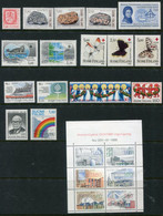 FINLAND 1986 Complete Issues MNH / **.  Michel 981-1007, Block 2 - Ungebraucht