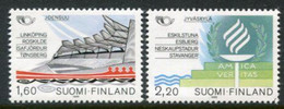 FINLAND 1986 Partnership Towns MNH / **.  Michel 996-97 - Nuevos