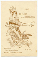 Illustrateur Maurice Millières.Charme.1918.Emprunt De La Libération.Département De La Seine Inférieure.Comité Emprunt. - Milliere