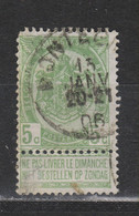 COB 56 Oblitération Centrale MONTEGNEE - 1893-1907 Wappen