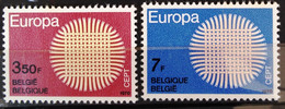 EUROPA 1970 - BELGIQUE                   N° 1530/1531                     NEUF** - 1970