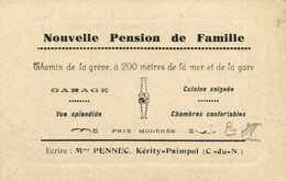 Nouvelle Pension De Famille Chemin De La Grève Mme PENNEC  Kérity Paimpol RV - Paimpol