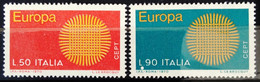 EUROPA 1970 - ITALIE                  N° 1047/1048                     NEUF** - 1970