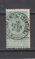 COB 56 Oblitération Centrale TIRLEMONT (STATION) - 1893-1907 Wappen