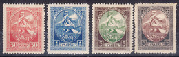 Latvia Lettland 1920 Mi#42-45 Mint Hinged - Lettland