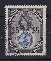 British Guiana: 1954/63   QE II - Pictorial   SG345     $5         Used - Britisch-Guayana (...-1966)