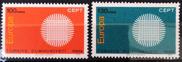 EUROPA 1970 - TURQUIE                  N° 1952/1953                     NEUF** - 1970