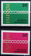 EUROPA 1971 - ALLEMAGNE                  N° 538/539                     NEUF* - 1971