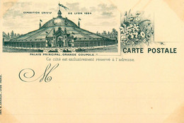 Lyon * Exposition Universelle De 1894 * Le Palais Principal Et La Grande Coupole * Cpa Précurseur - Autres & Non Classés