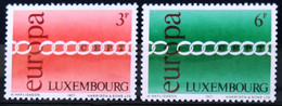 EUROPA 1971 - LUXEMBOURG                  N° 774/775                    NEUF** - 1971