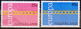 EUROPA 1971 - PAYS-BAS                  N° 932/933                    NEUF** - 1971