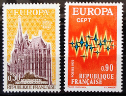 EUROPA 1972 - FRANCE                  N° 1714/1715                   NEUF** - 1972