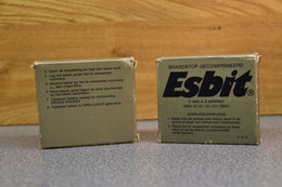 Militair ESBIT KL Brandstof Tabletten NSN: 9110-12-121-3697 - Other & Unclassified