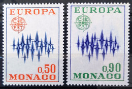 EUROPA 1972 - MONACO                  N° 883/884                   NEUF** - 1972