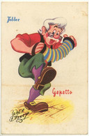 (Walt Disney) 008, Chocolat Tobler, Gepetto 1 (Pinocchio, Accordéon) - Autres & Non Classés
